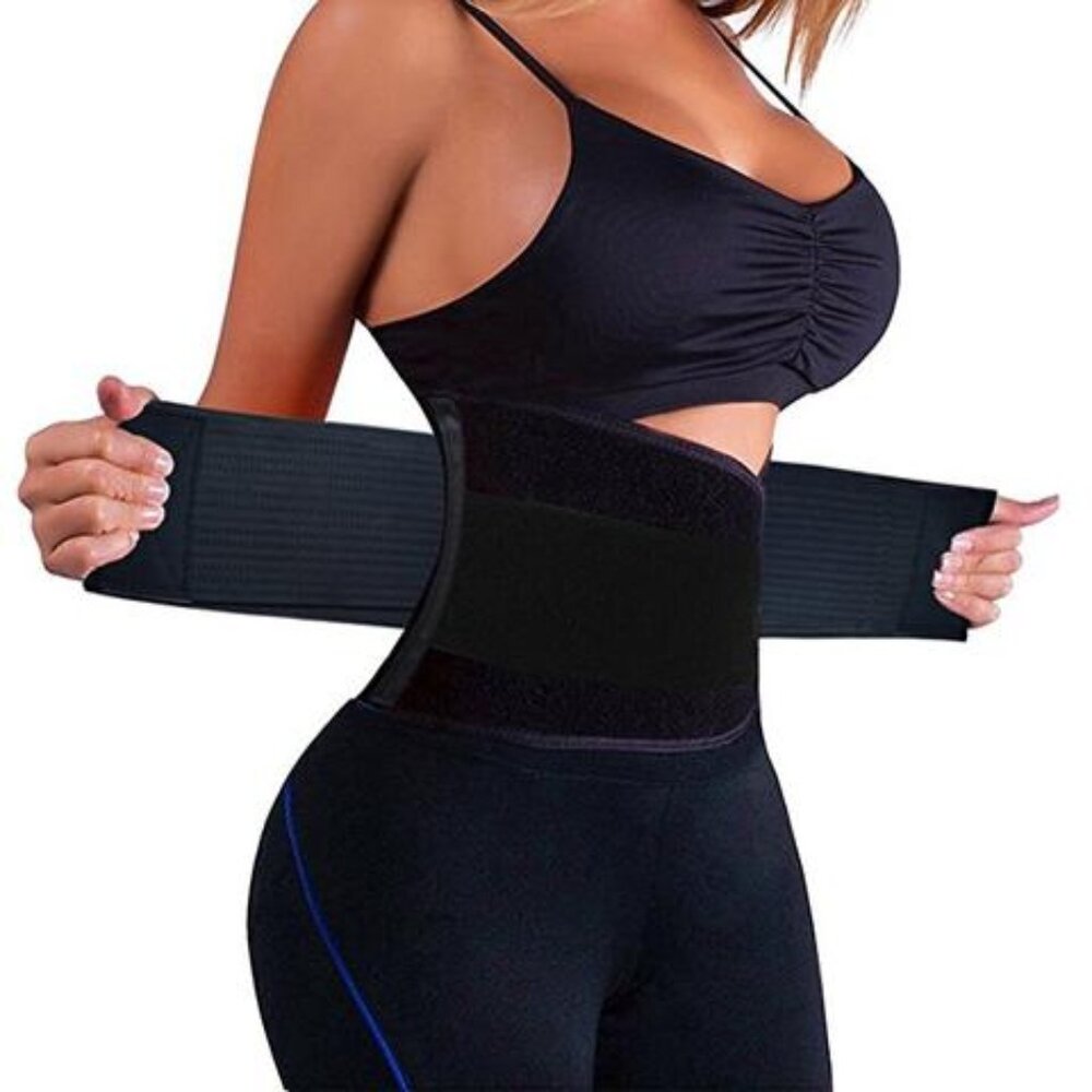 black snatch belt sports belt waist trainer activewear performance